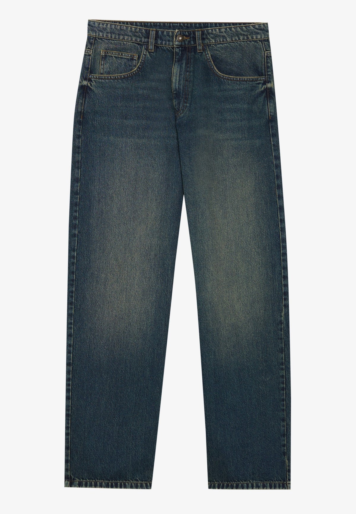 YOURTURN UNISEX - Baggy Jeans - Dirty Denim