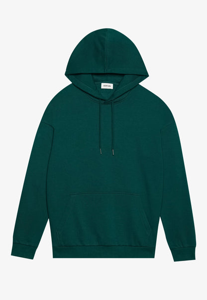 YOURTURN UNISEX - Hoodie - Mottled Dark Grey