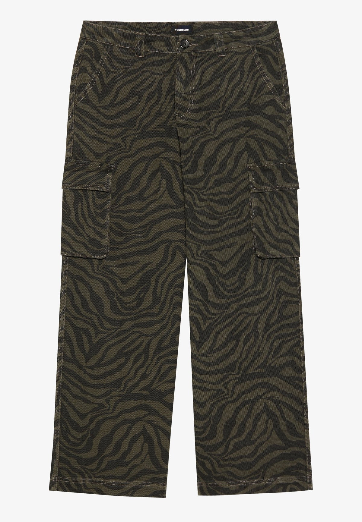 YOURTURN UNISEX - Cargo Trousers - Green