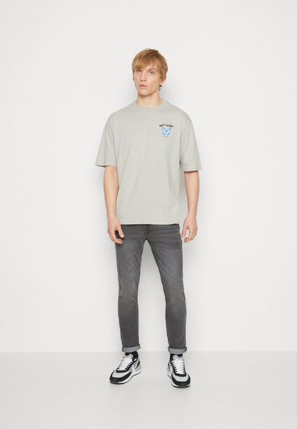 YOURTURN Get Lost Tee Unisex - Print T-Shirt - Grey