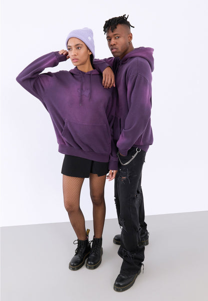 YOURTURN UNISEX - Sweatshirt - Dark Purple