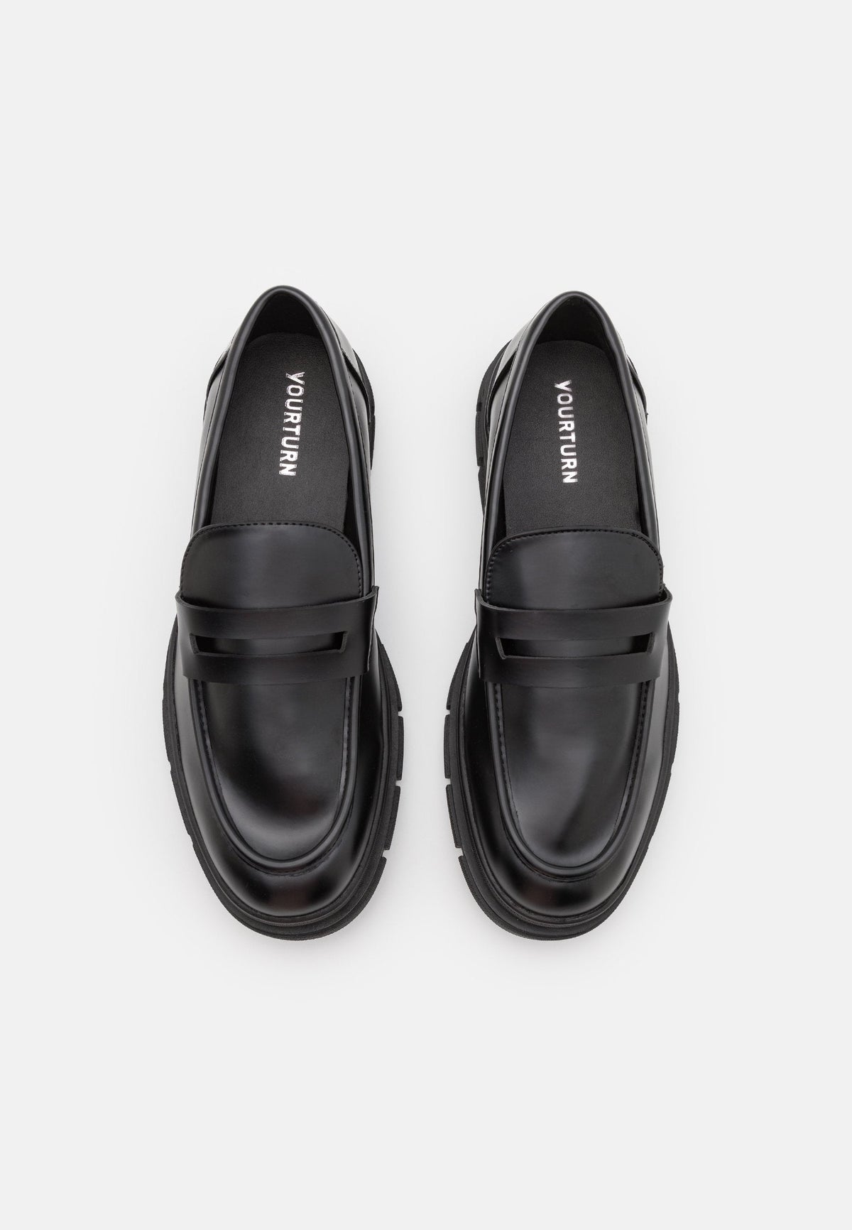 YOURTURN Slip-Ons - Black