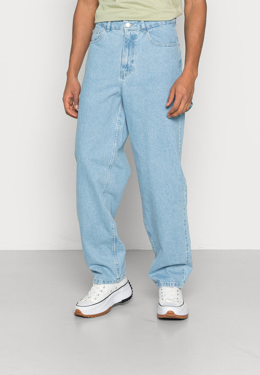 YOURTURN Unisex - Relaxed Fit Jeans - Light Blue Denim