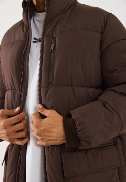 YOURTURN UNISEX - Winter Coat - Brown