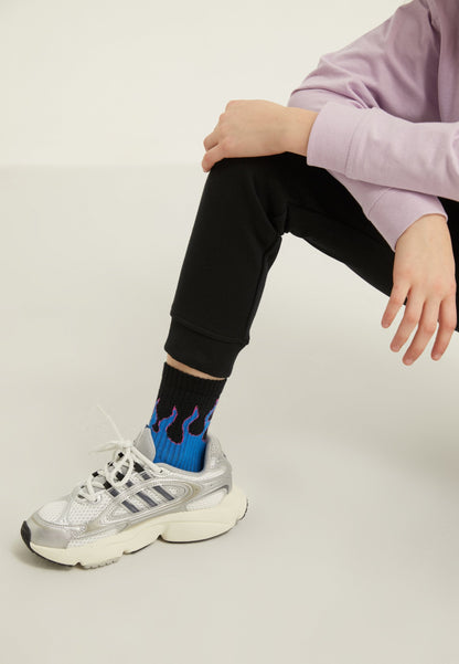 UNISEX 7 PACK - Socks - Orange/black/blue