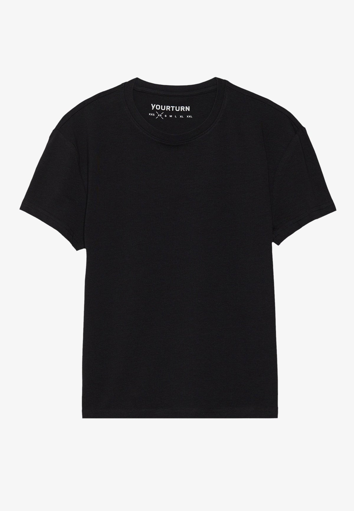 YOURTURN BASIC BABY T-SHIRT UNISEX 2 PACK - Basic T-shirt - Black/white