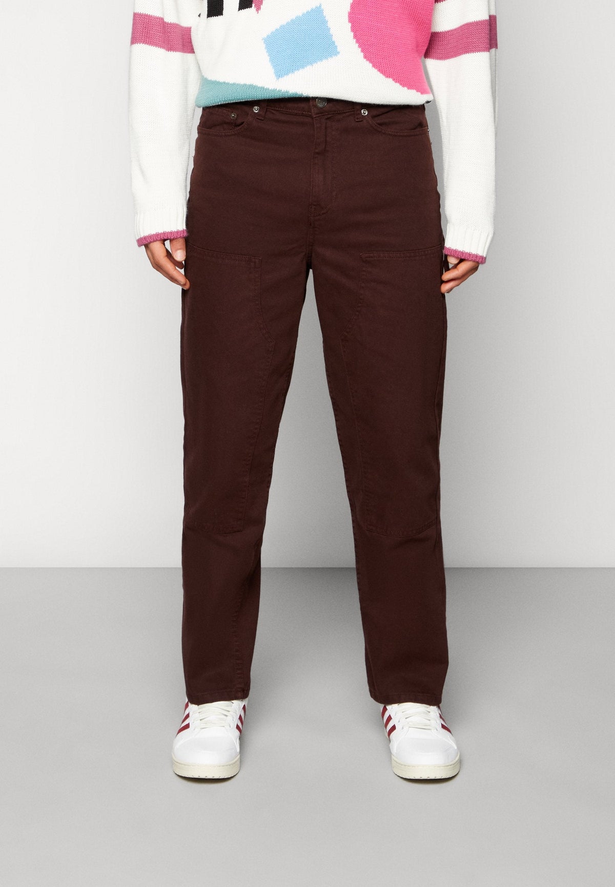 YOURTURN Workwear Unisex - Relaxed Fit Jeans - Brown