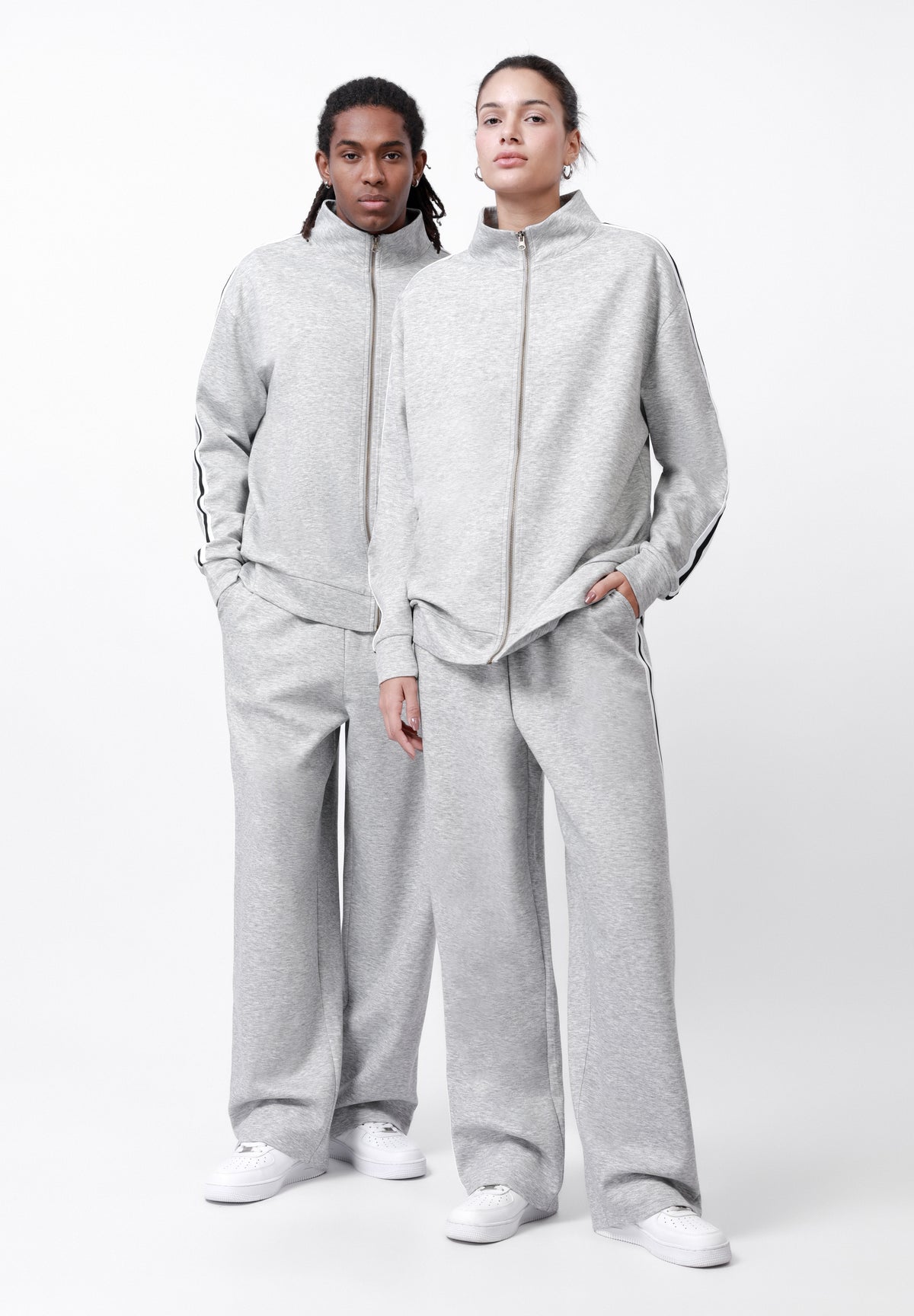 YOURTURN UNISEX - Tracksuit - Grey
