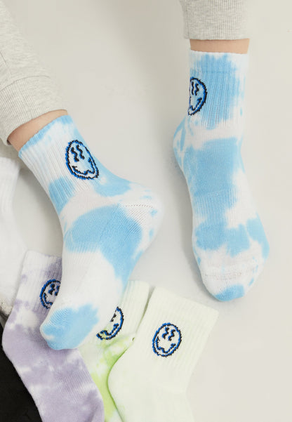 UNISEX 5 PACK - Socks - White/black/blue