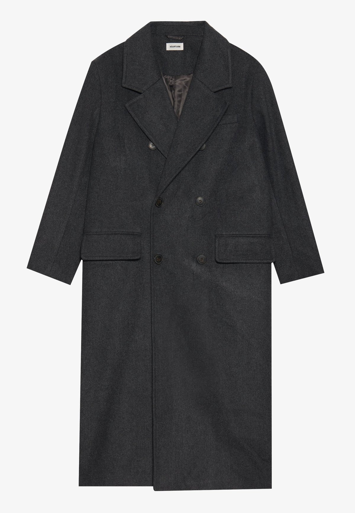 YOURTURN UNISEX - Classic Coat - Black