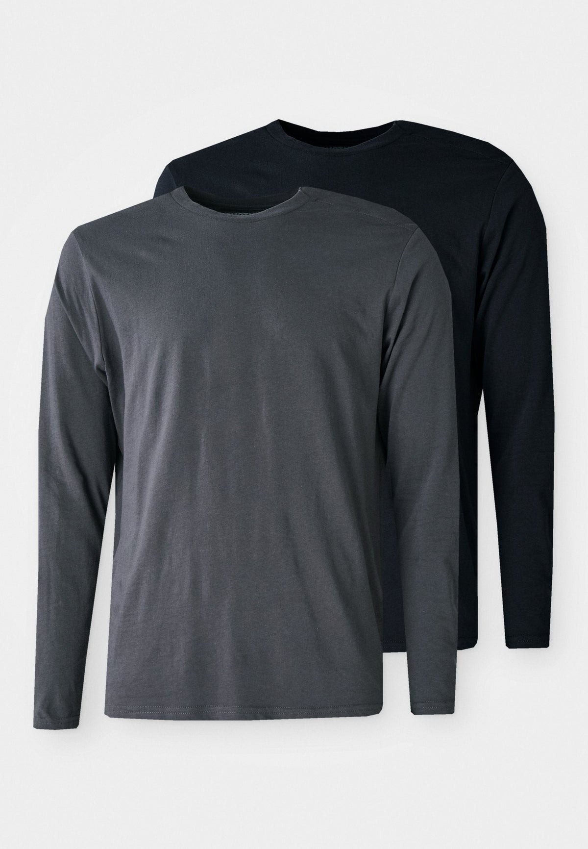 YOURTURN 2 PACK - Long Sleeved Top - True Black/forged Iron