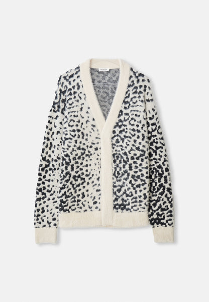 YOURTURN UNISEX - Cardigan - Off-white/black