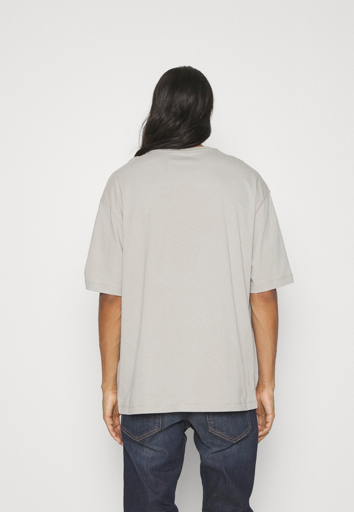 YOURTURN Unisex - Print T-Shirt - Dark Grey