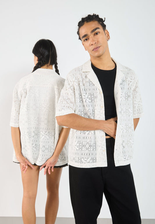 YOURTURN UNISEX - Shirt - Beige