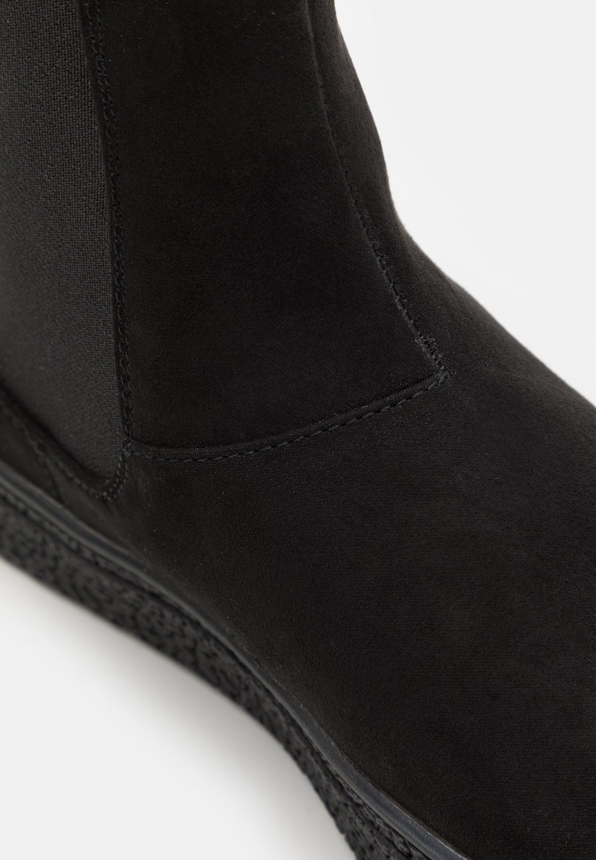 YOURTURN Unisex - Classic Ankle Boots - Black