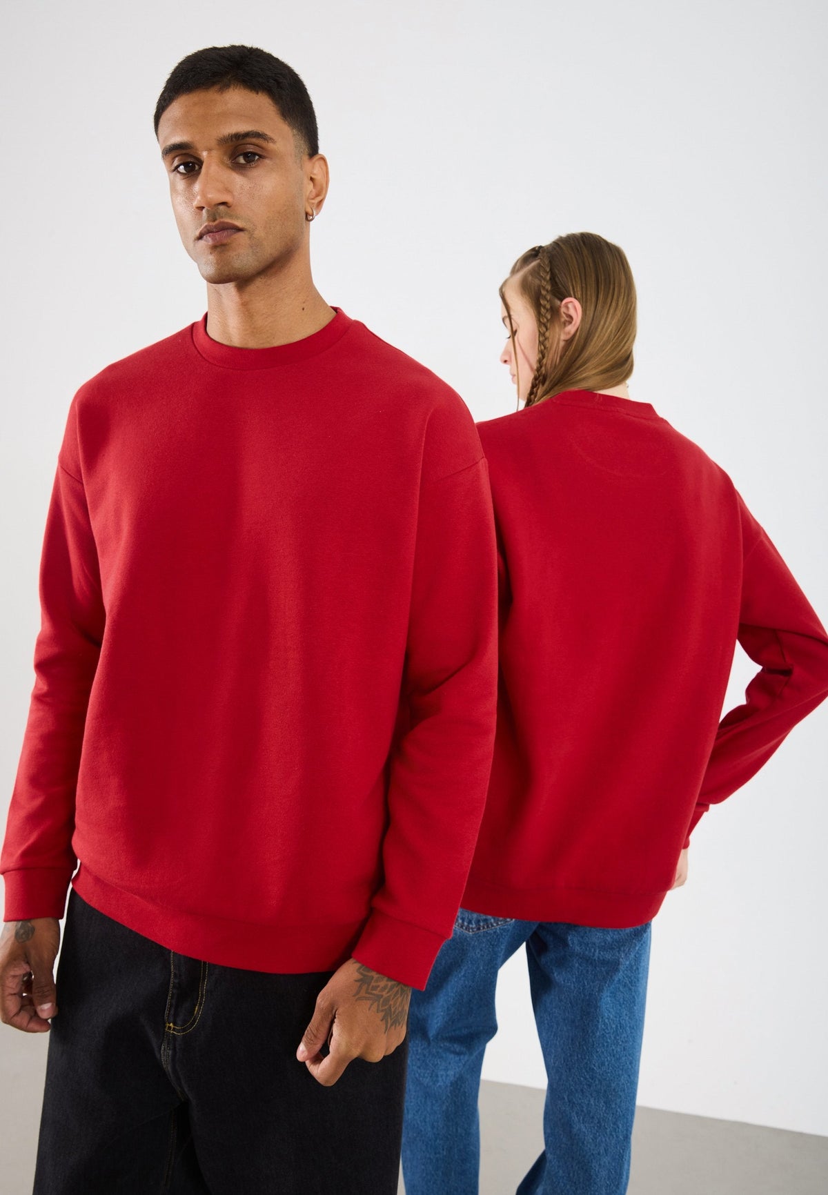 YOURTURN UNISEX - Sweatshirt - Red