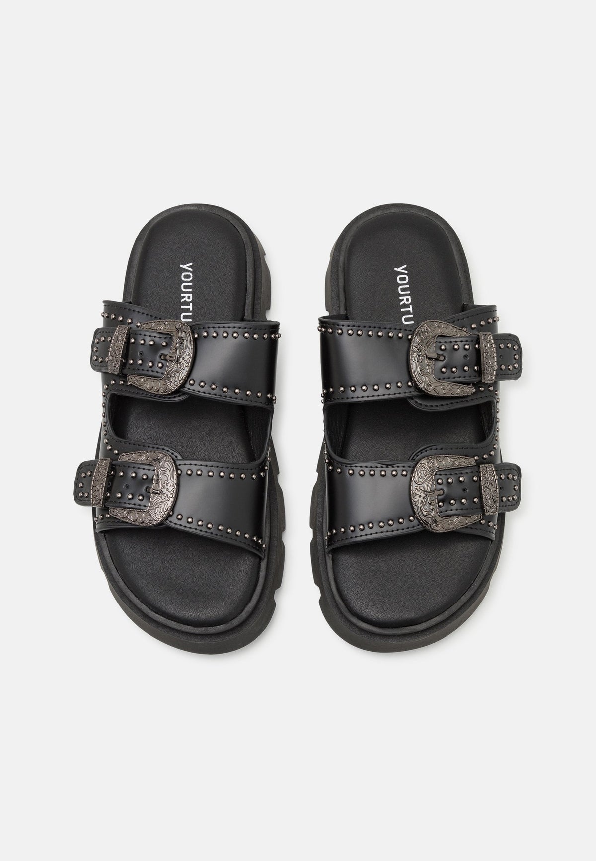 YOURTURN UNISEX - Mules - Black