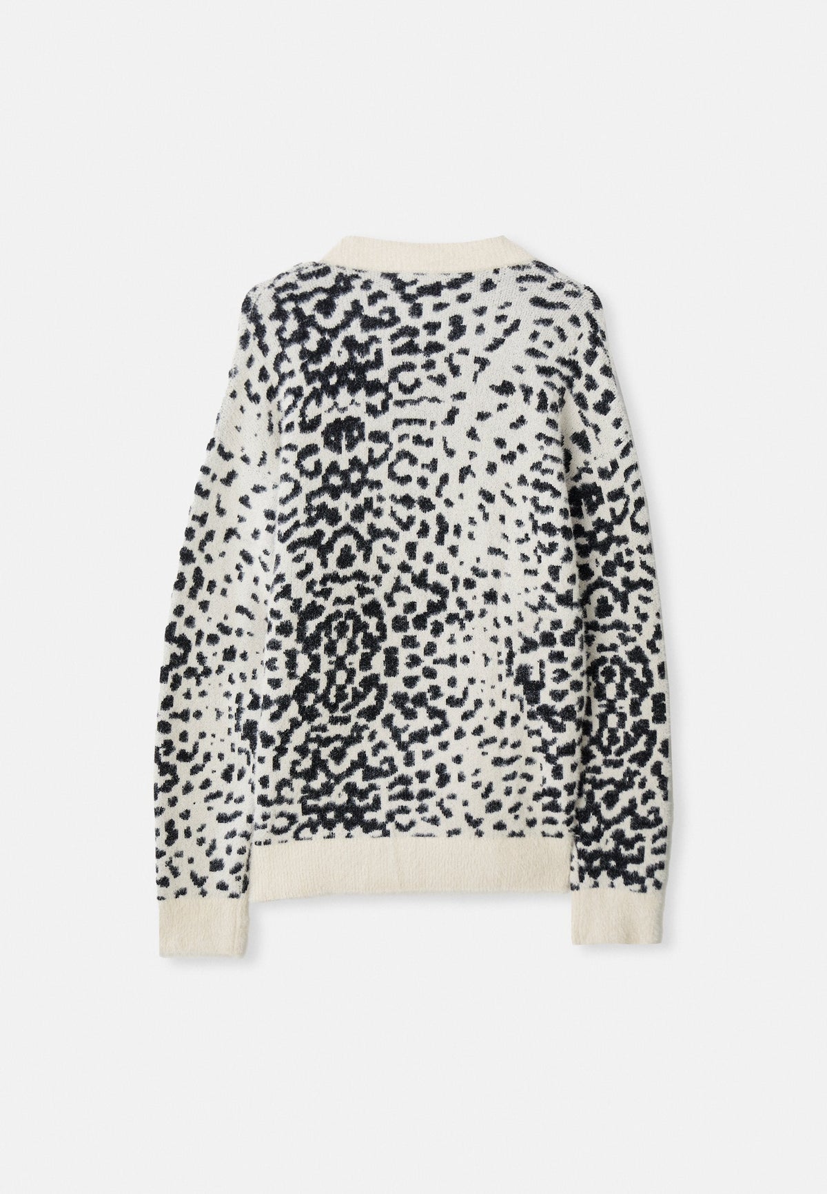 YOURTURN UNISEX - Cardigan - Off-white/black
