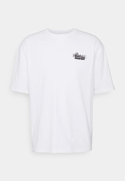 YOURTURN Unisex - Print T-Shirt -White