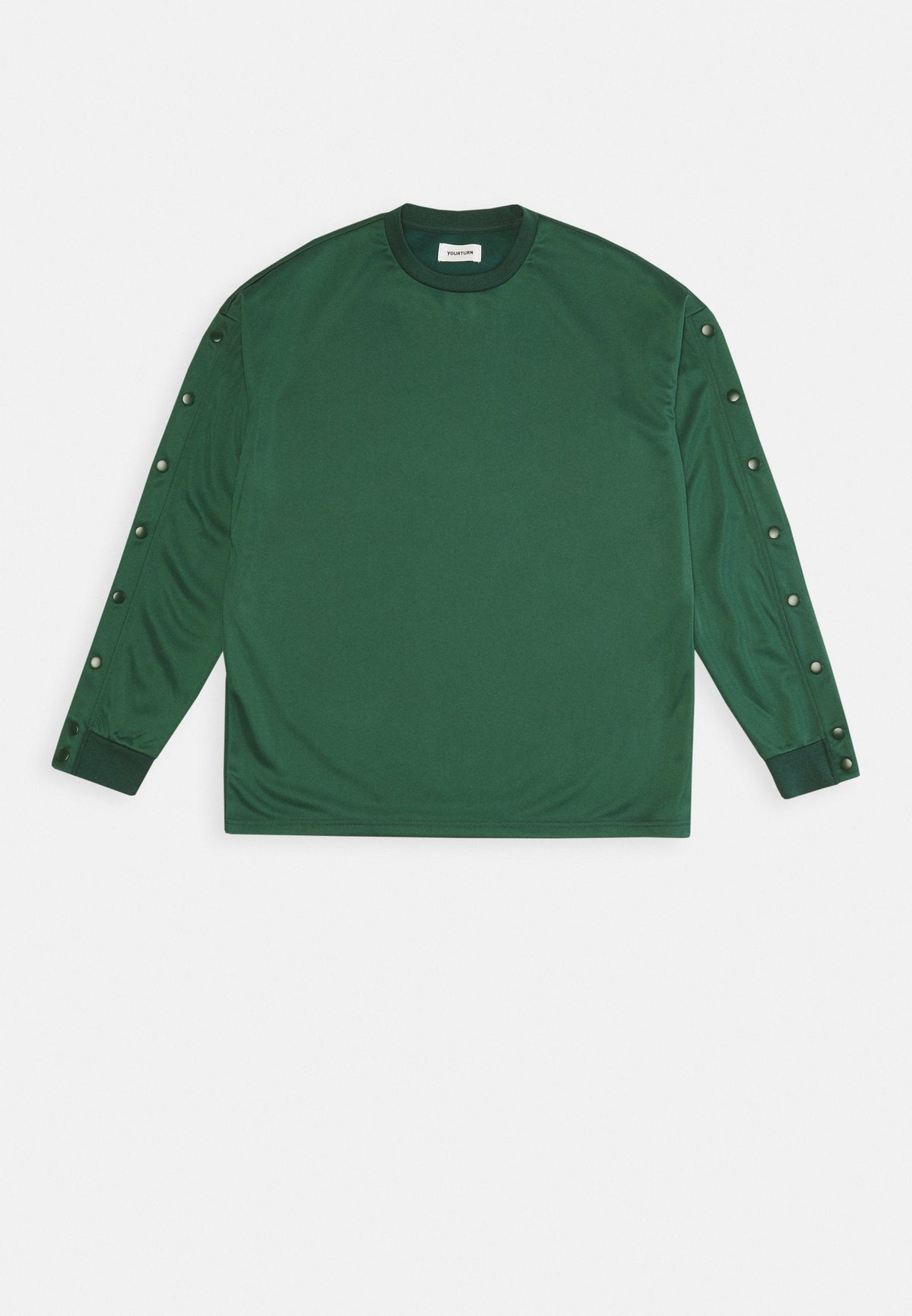 YOURTURN Unisex - Long Sleeved Top - Dark Green
