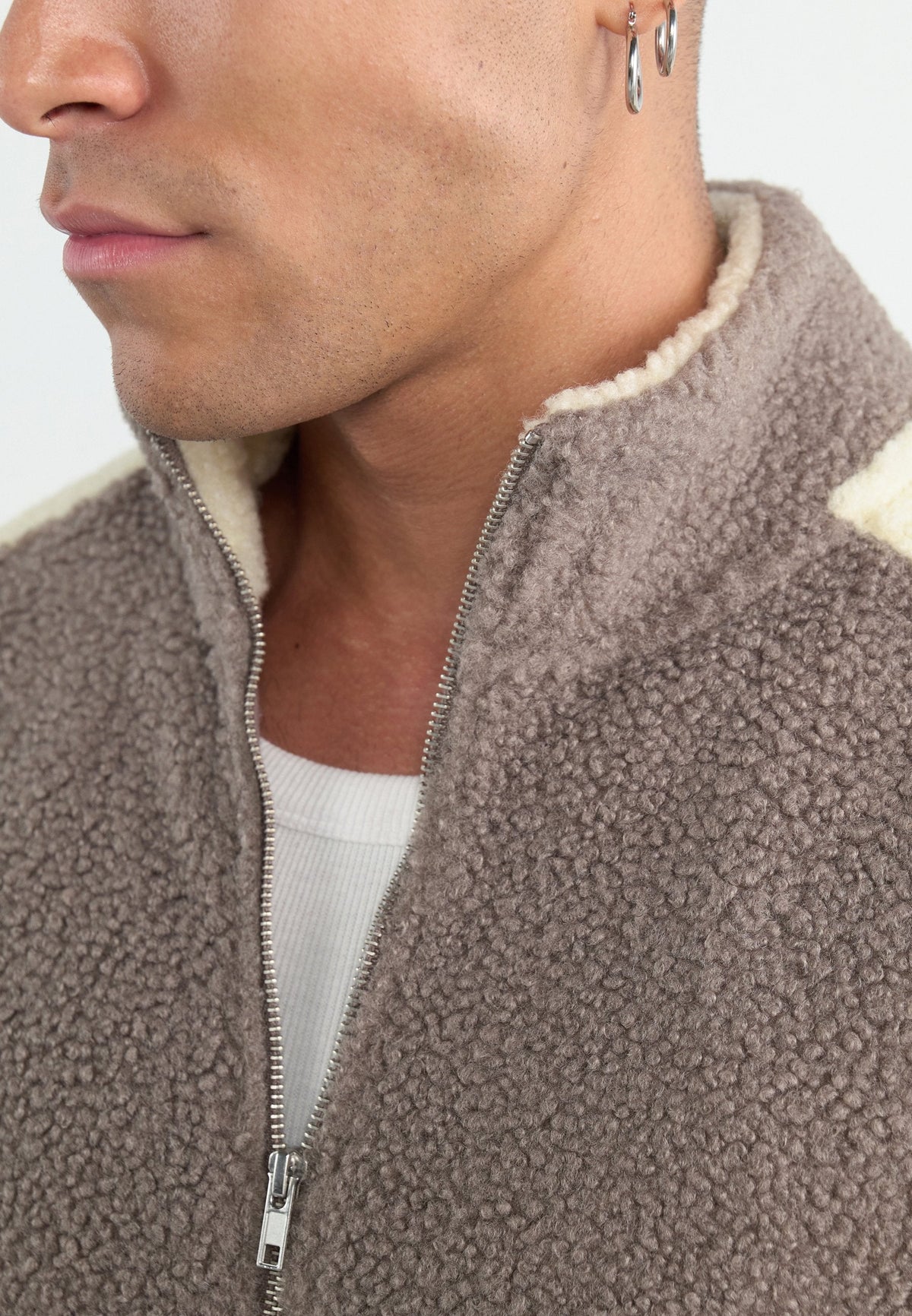 YOURTURN UNISEX - Fleece Jacket - Tan