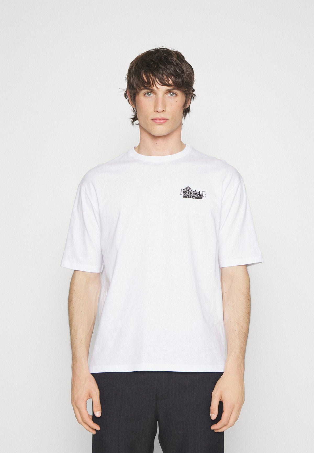 YOURTURN Unisex - Print T-Shirt -White