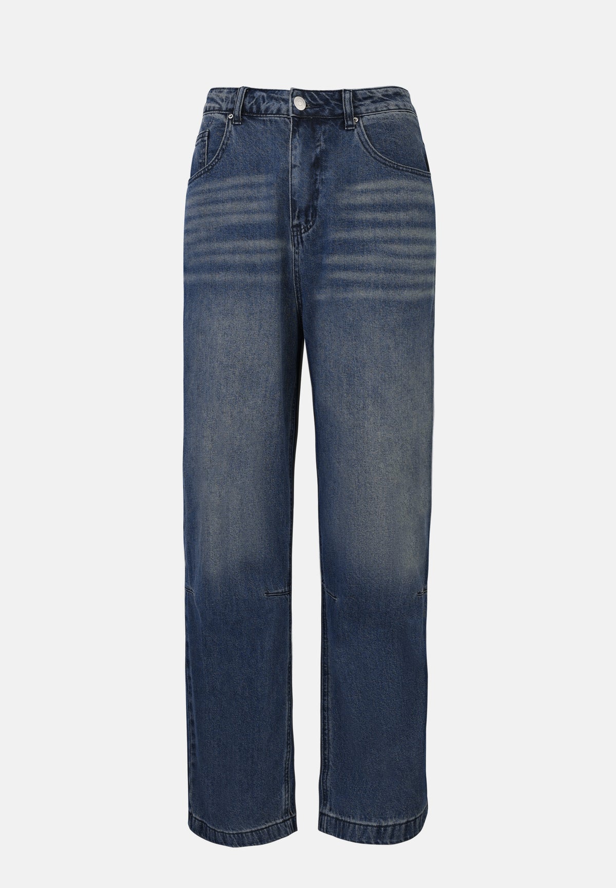 YOURTURN UNISEX - Baggy Jeans - 955 - Black Denim