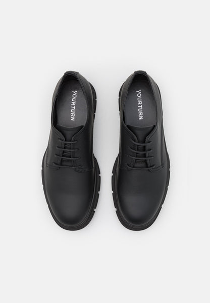 YOURTURN Lace-Ups - Black