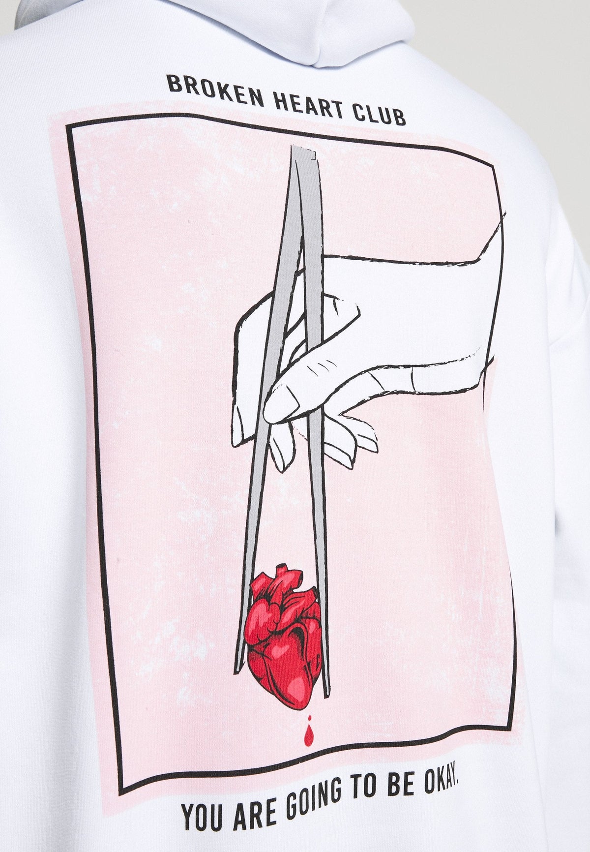 YOURTURN Hoodie - White
