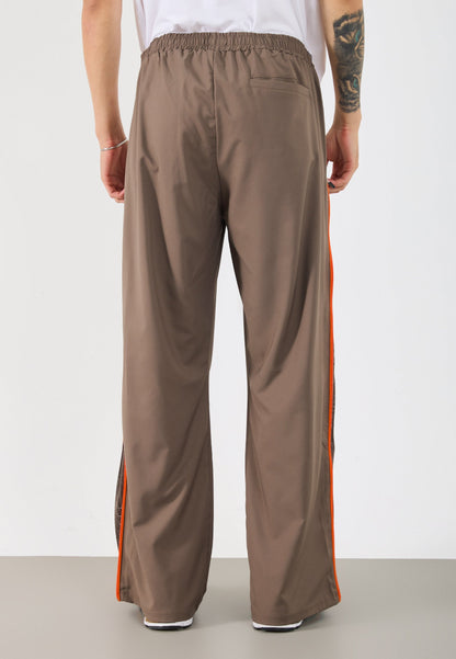 YOURTURN UNISEX - Tracksuit Bottoms - Brown