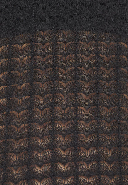 YOURTURN Sheer- Jumper - Black