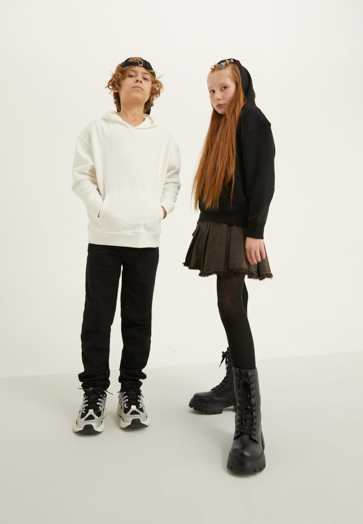 UNISEX 2 PACK - Sweatshirt - Black/off-white