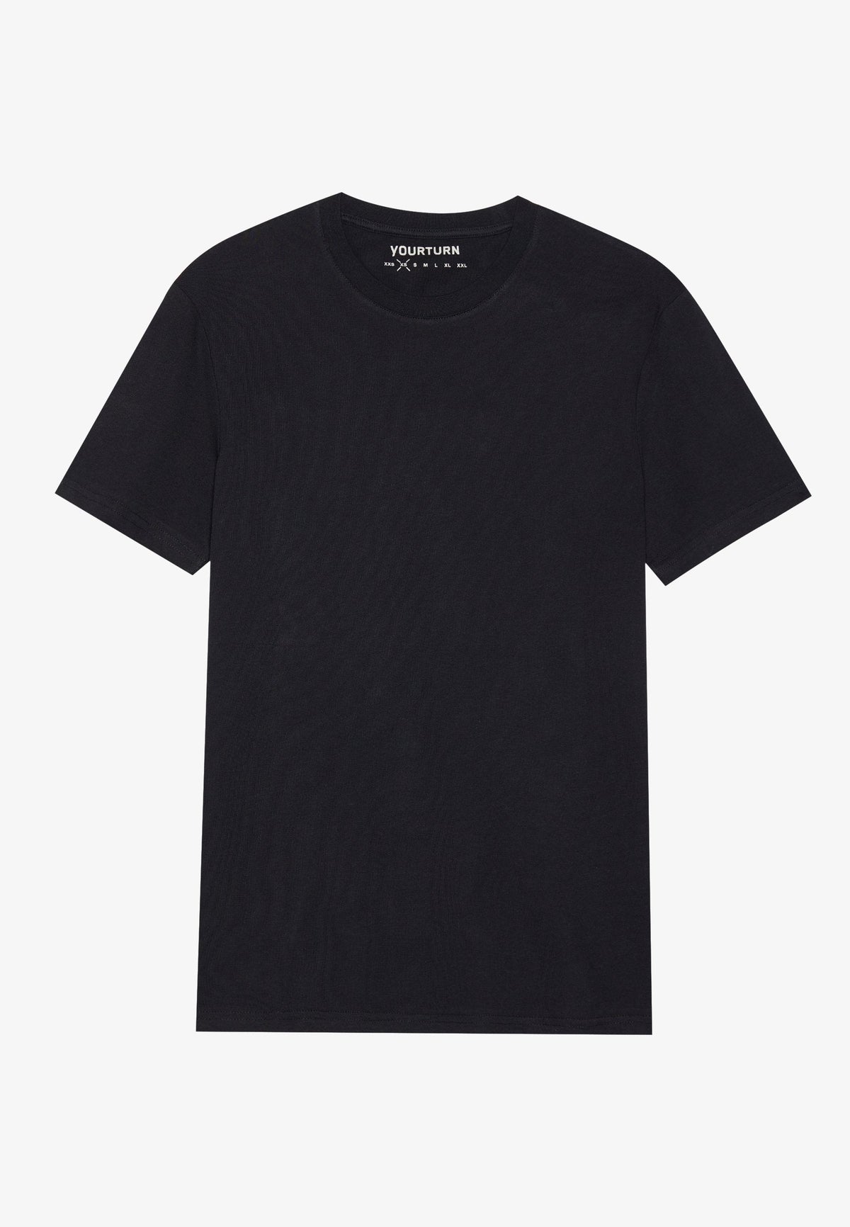 YOURTURN UNISEX 2 PACK BASIC REGULAR T SHIRT - Basic T-shirt - Bright White/true Black