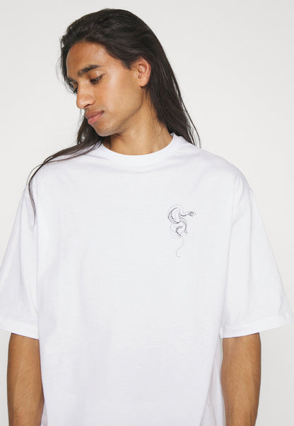YOURTURN Unisex - Print T-Shirt - White