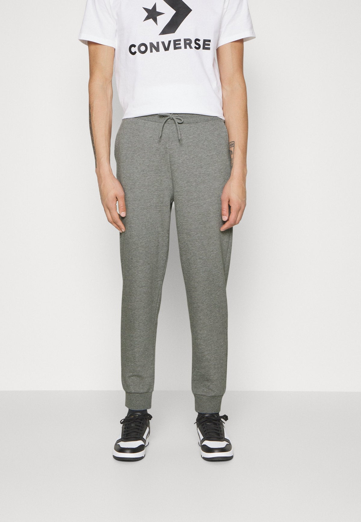 YOURTURN Unisex 2 Pack- Tracksuit Bottoms - Grey/Black