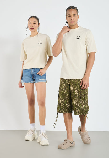 YOURTURN UNISEX - Basic T-shirt - Oatmeal