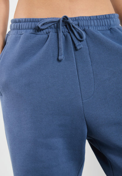YOURTURN UNISEX - Tracksuit Bottoms - Blue
