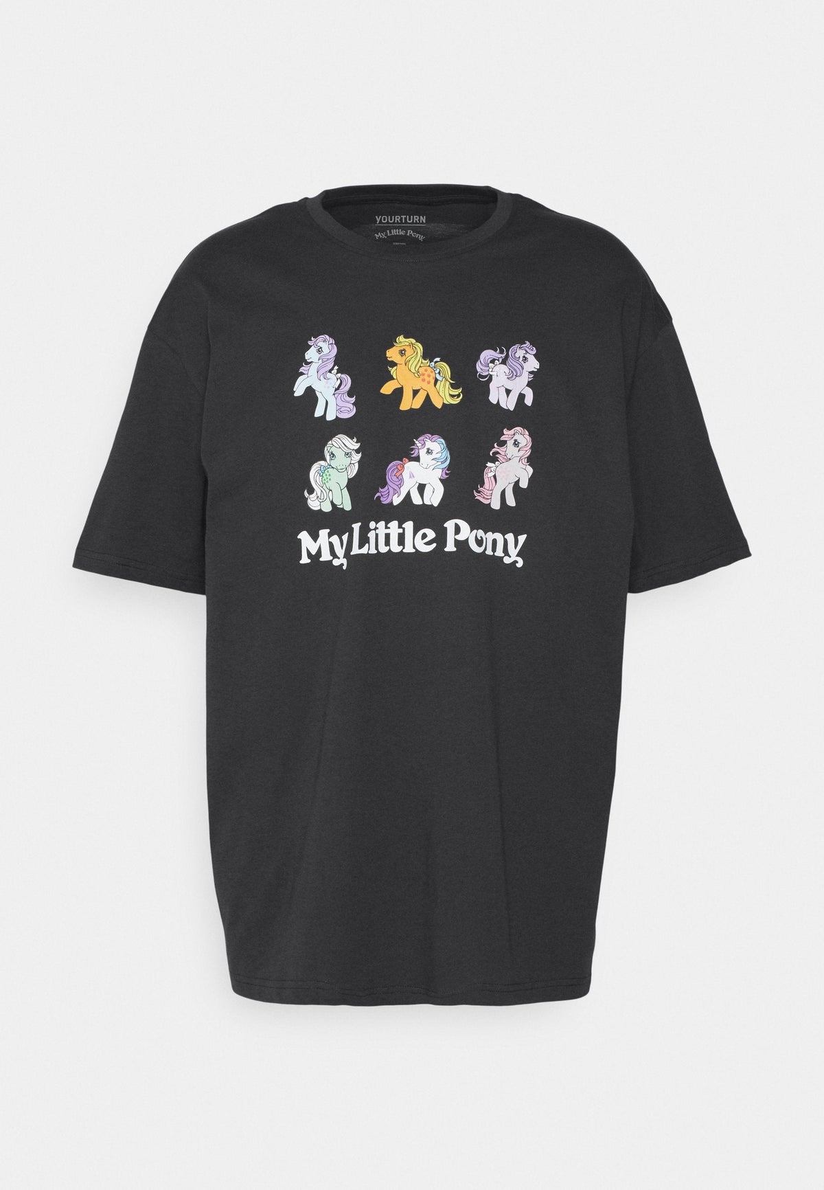YOURTURN My Little Pony Unisex - Print T-Shirt - Black