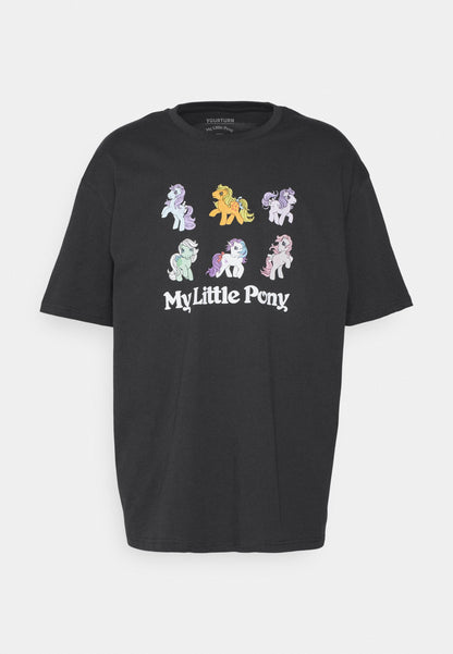YOURTURN My Little Pony Unisex - Print T-Shirt - Black