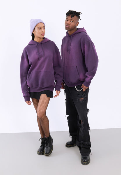 YOURTURN UNISEX - Sweatshirt - Dark Purple