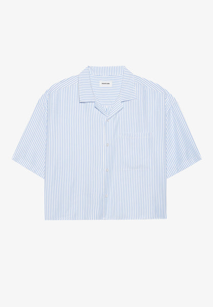 YOURTURN UNISEX - Shirt - White/blue