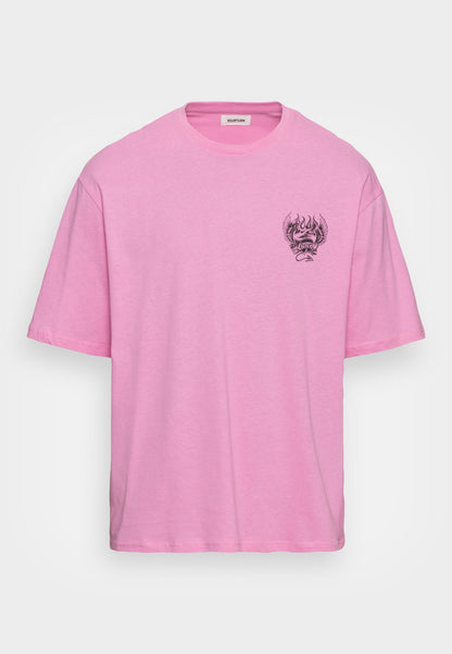 YOURTURN Unisex - Print T-Shirt - Pink