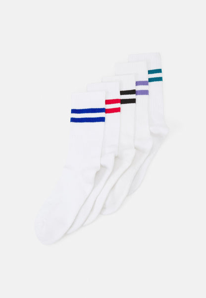 YOURTURN 5 Pack - Socks - White