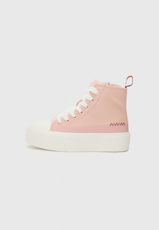UNISEX - High-top Trainers - Pink