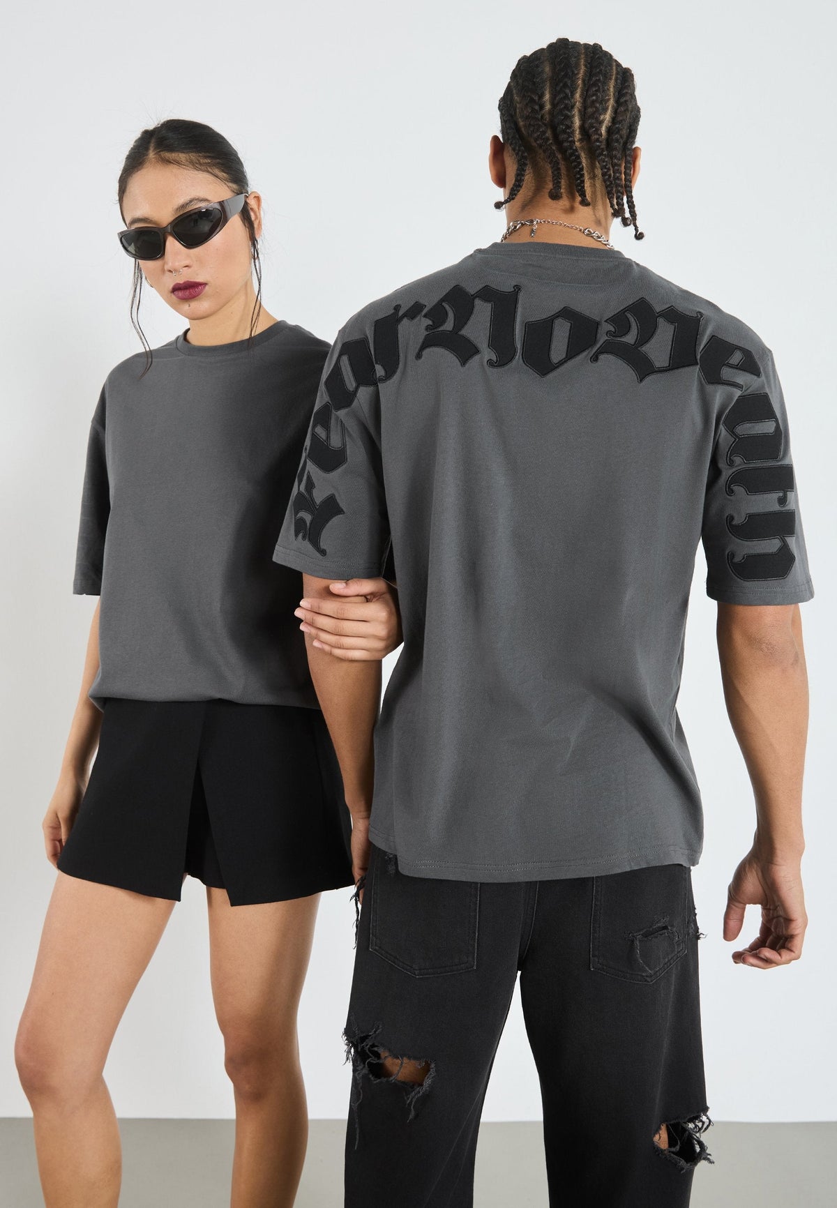 YOURTURN UNISEX - Print T-shirt - Forged Iron