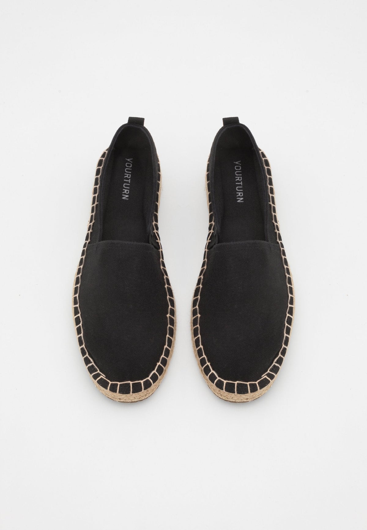 YOURTURN Espadrilles - Black