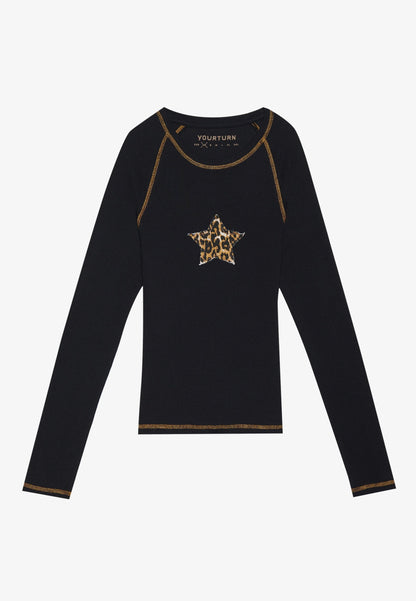 YOURTURN UNISEX - Long Sleeved Top - Forged Iron