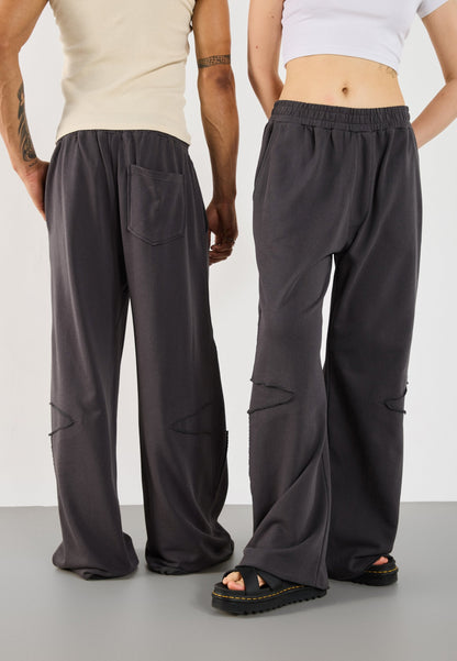 YOURTURN UNISEX - Tracksuit Bottoms - Dark Grey