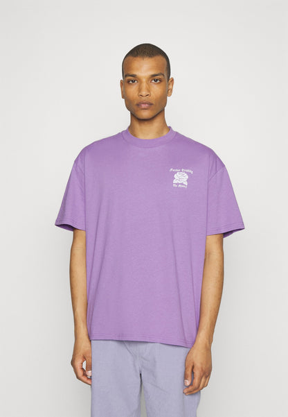 YOURTURN Unisex - Print T-Shirt - Lilac