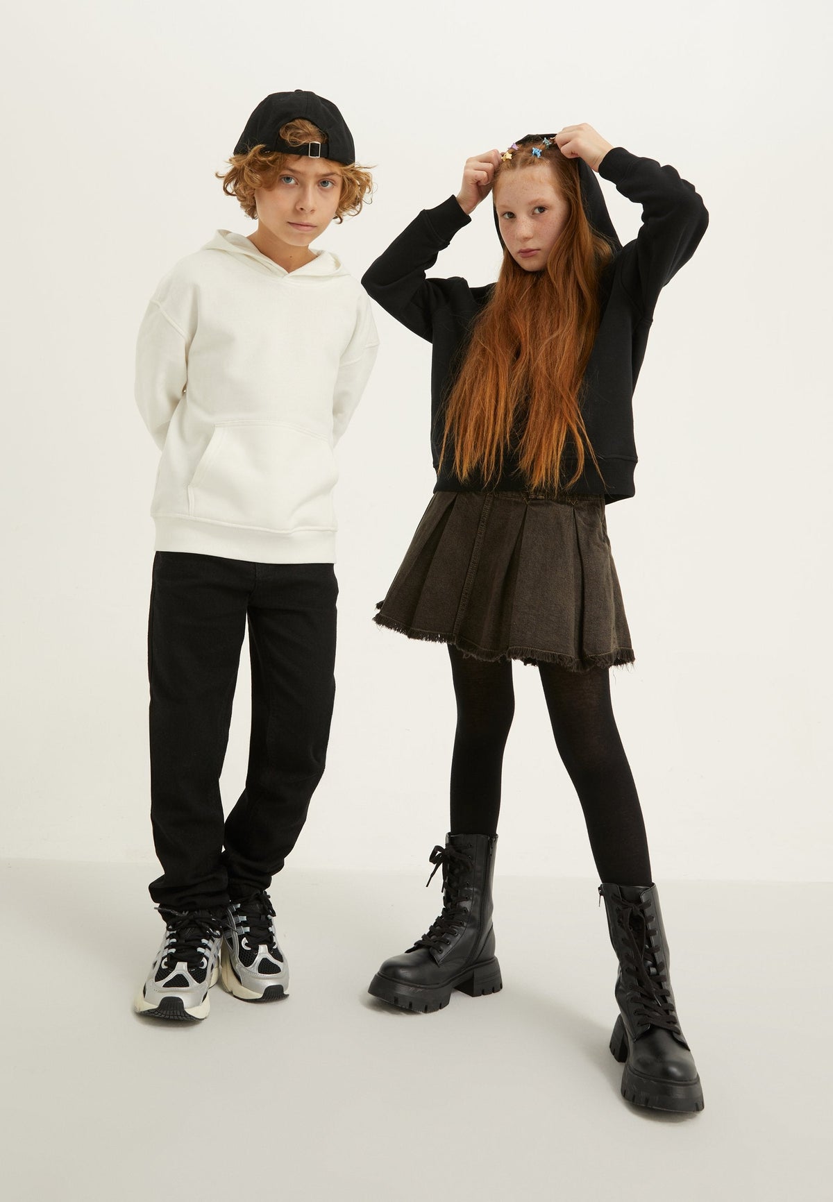 UNISEX 2 PACK - Sweatshirt - Black/off-white